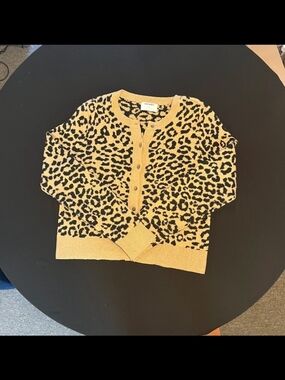 Leopard Print Cardigan